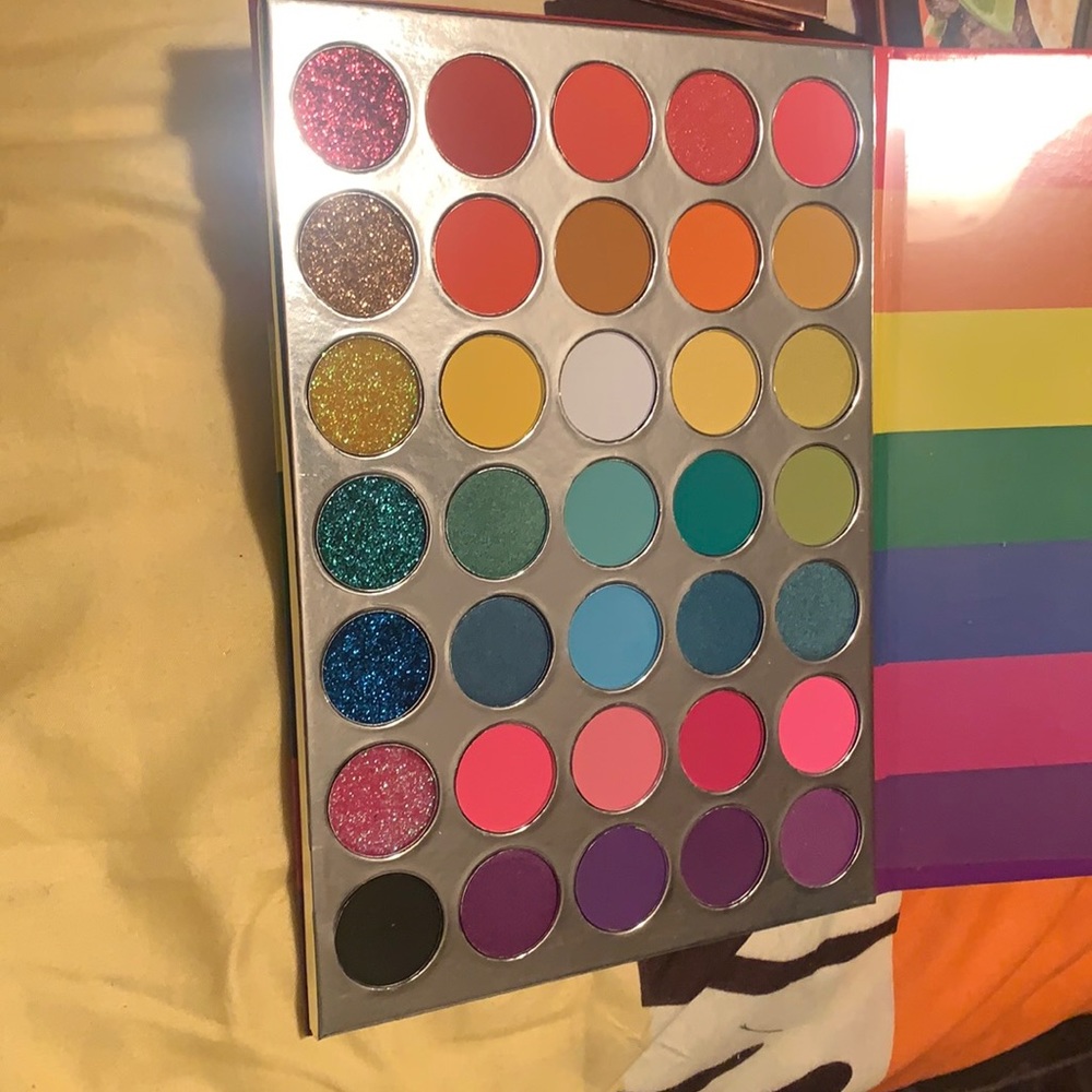 Eyeshadow palette not sure on brand used once
